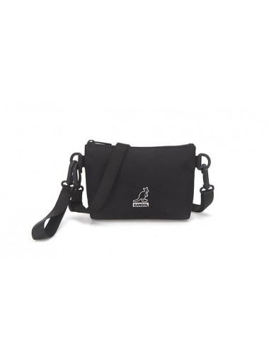 Kangol I-D Two-way Cross Bag- Black 3146